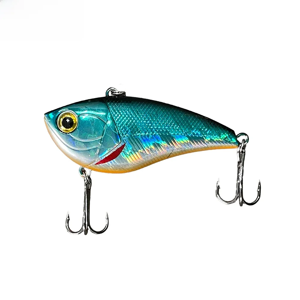 Nouveau VIB leurre de pêche 4.8cm6.8cm Vibration artificielle Wobbler glace dur appât en plastique manivelle pour bar brochet perche attirail mer