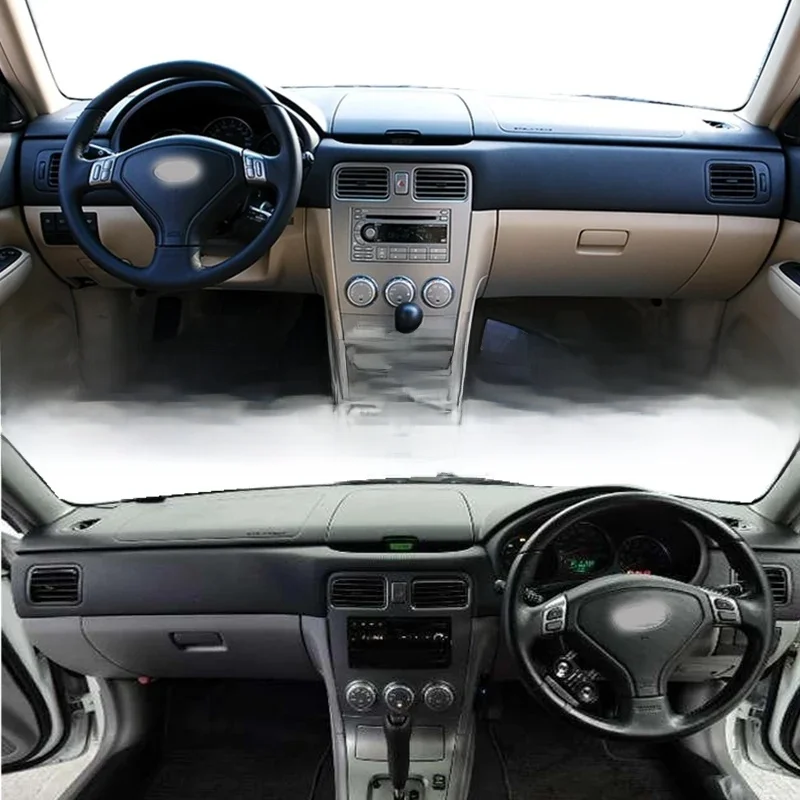 For Subaru Forester SG SG9 2003-2007 Dashmat Dashboard Cover Protective Pad Dash Mat Anti-Dirt Ornaments