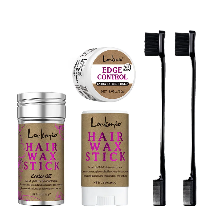 

Набор восковых палочек для укладки, летящие и сломанные волосы, финишный артефакт, гладкий гель для контроля краев, формирующий крем-помада для всех типов волос