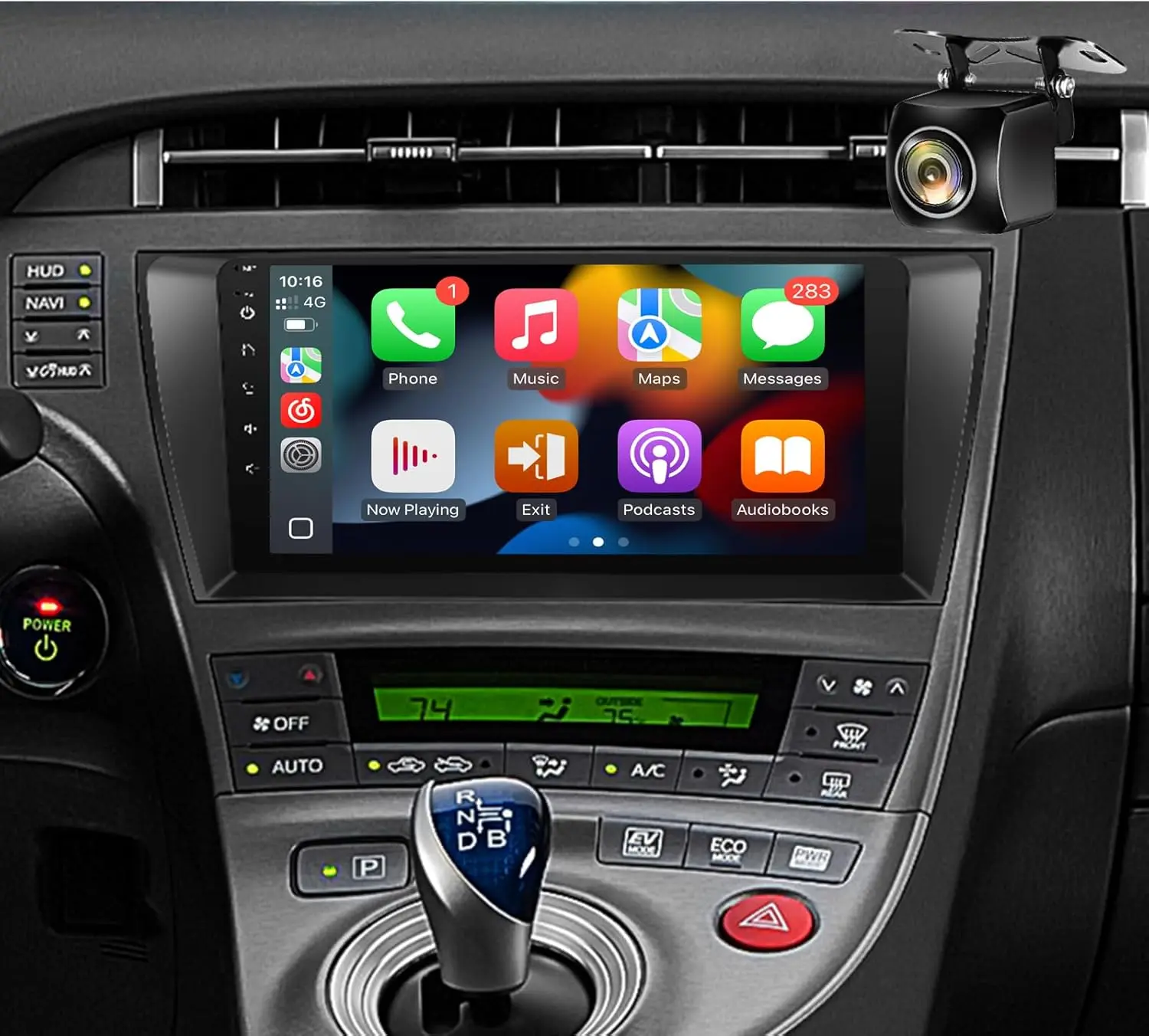

Автомагнитола для Toyota Prius 2010-2015, с беспроводным CarPlay, Android Auto, FM, подключением Plug and Play, проводка H