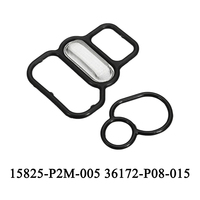 15825-P2M-005 36172-P08-015 Replaces VTEC Solenoid Gasket Kit For Honda Civic 1996 1997 1998 1999 2000 2001 2002 2003 2004 2005