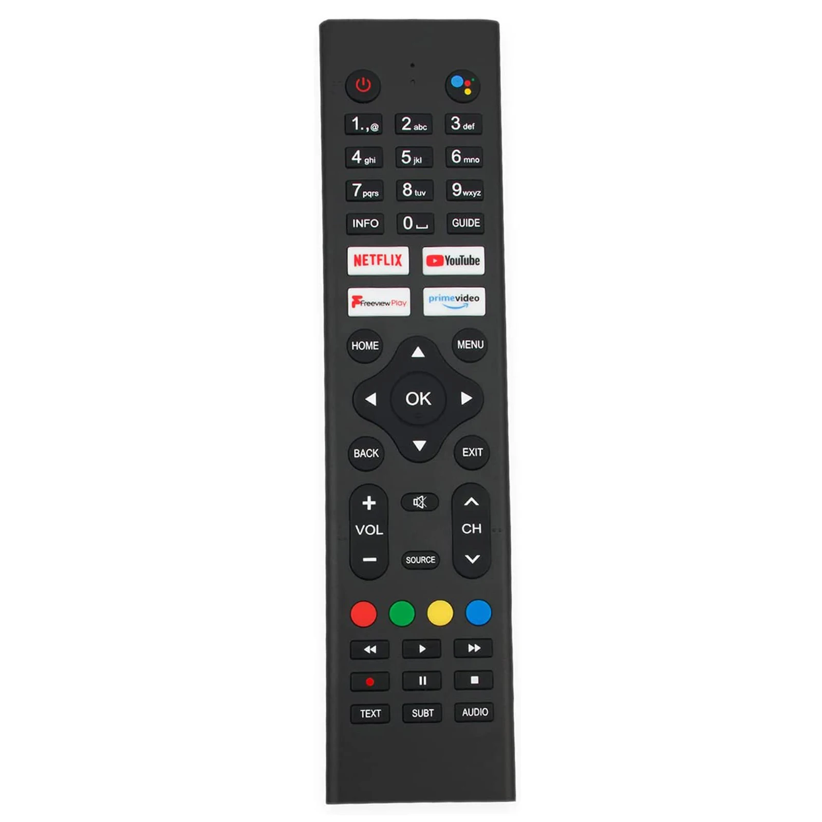 

New 280401011330 Replace Voice Remote Control operates for RCA Android TV RTA3201 RTA4302 RTA4002 RTAQ5033 RTAU6504