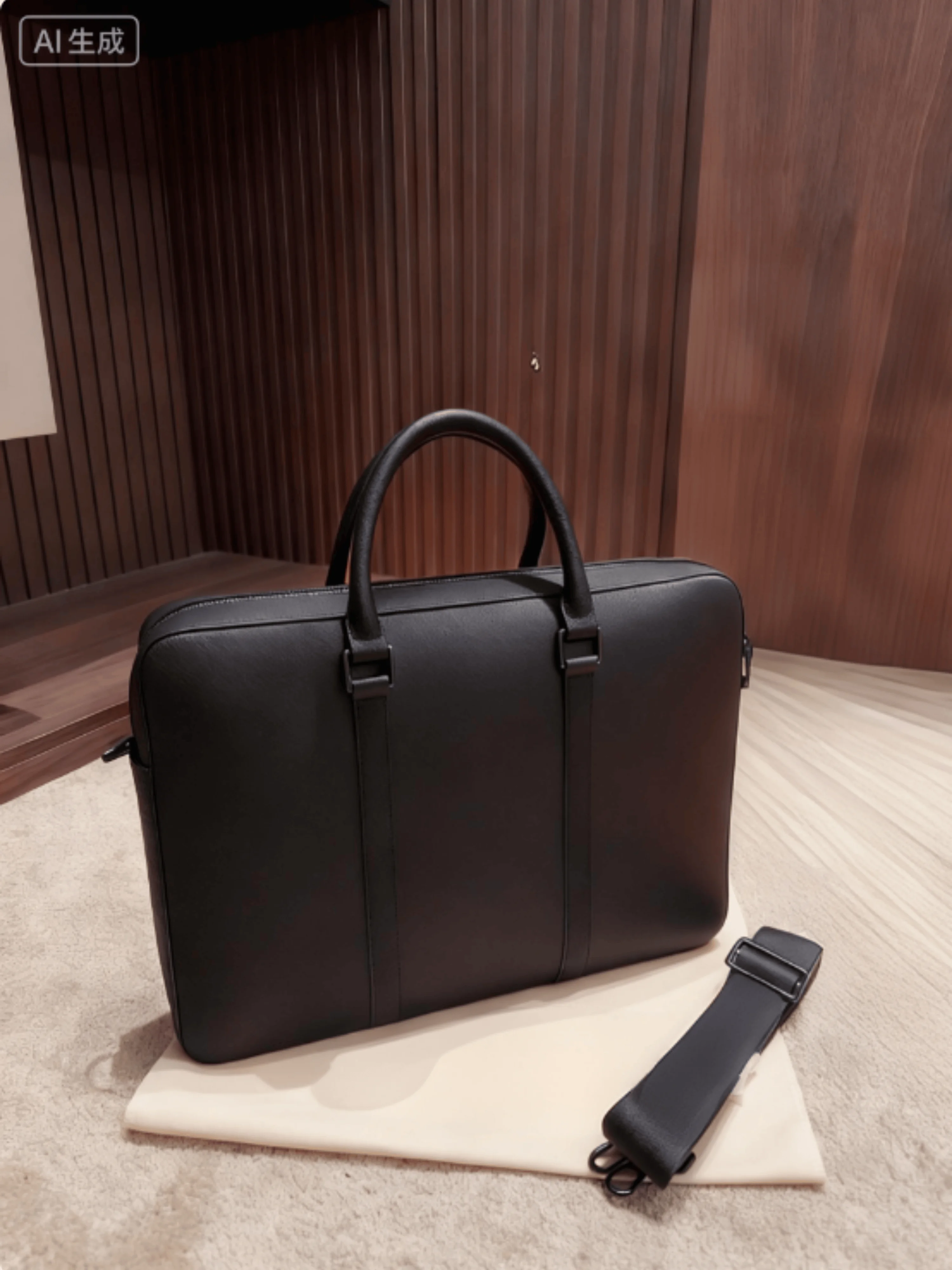 

2025 Портфель Новый Универсальный Модный Классический Простой Сдержанный Прочный Уникальный Портфель 38*28 см