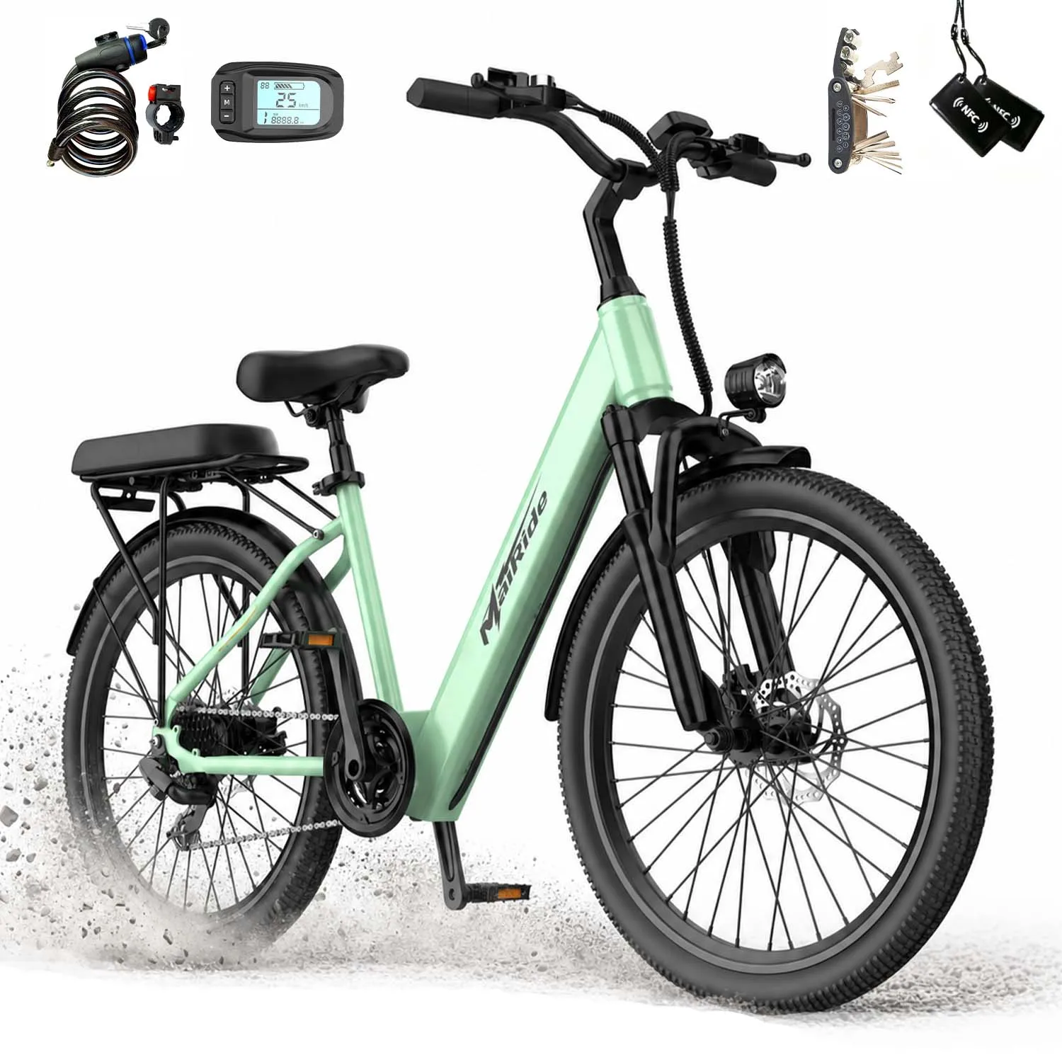 BICICLETA ELÉCTRICA Aairsk SU7 24"