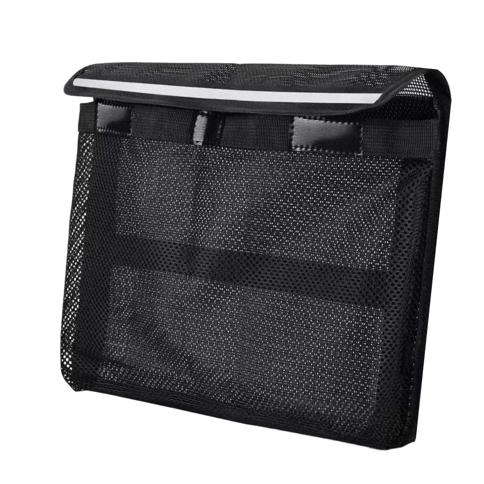Bolsa de almacenamiento de barco de malla portátil, organizador de almacenamiento marino impermeable autoadhesivo para organización de accesorios de aparejos de engranajes