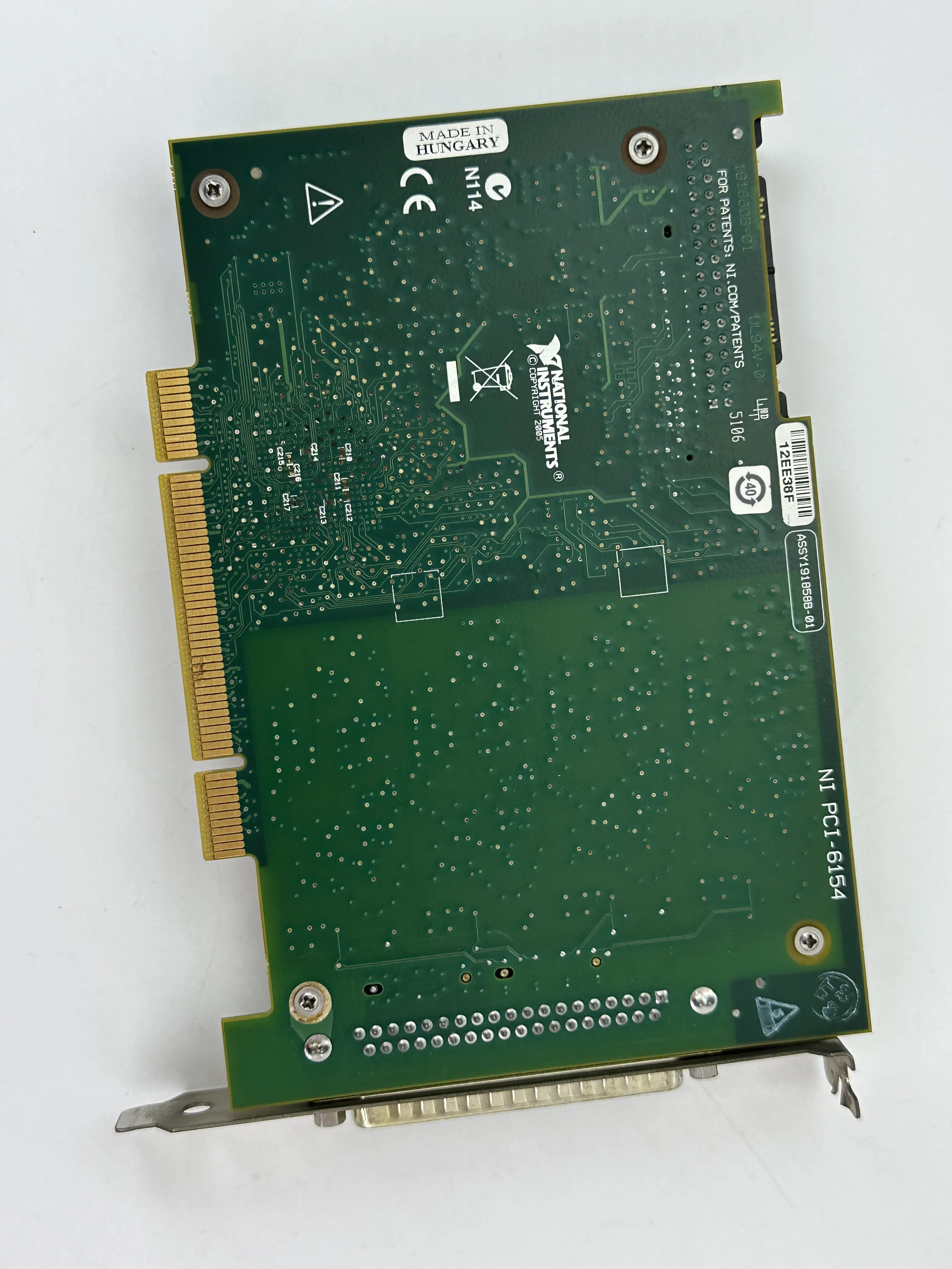 National Instruments NI PCI-6154 779340-01 Multifunction I/O Device