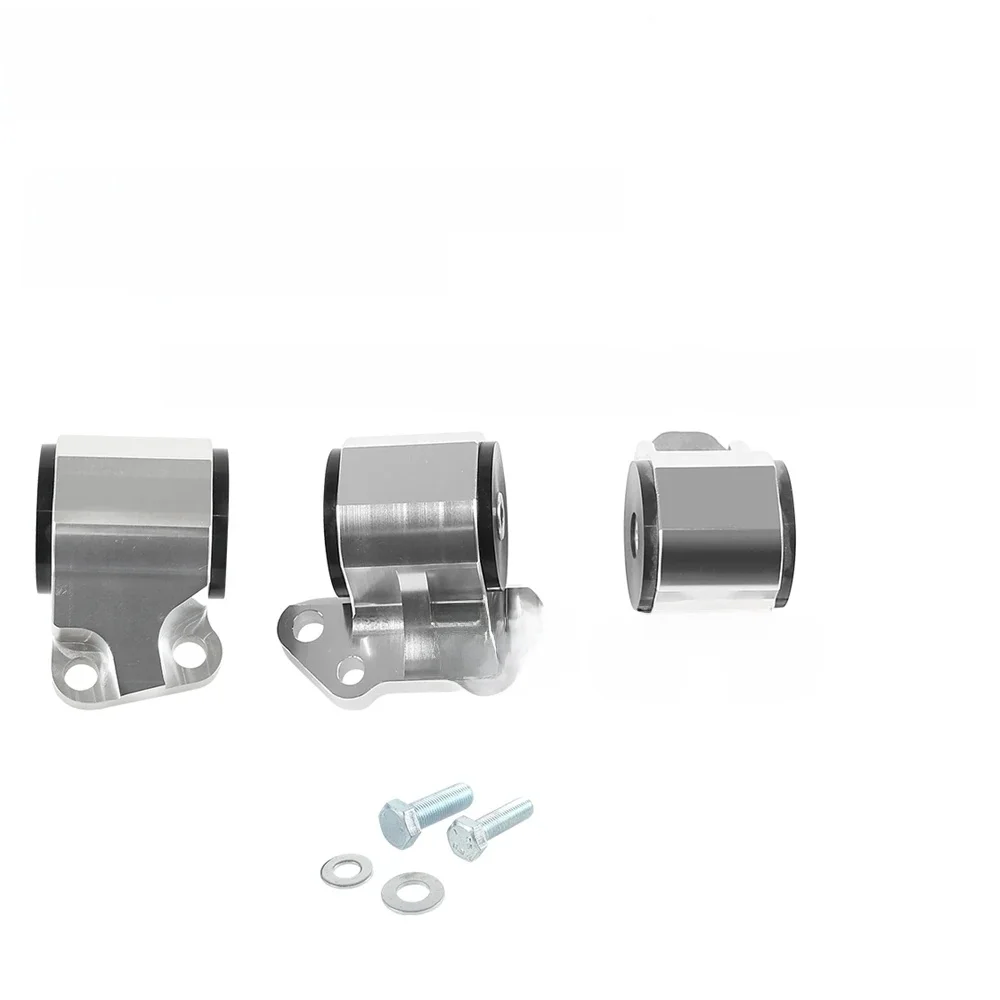 Aluminum alloy 2 hole bolt Engine Swap Mounts Kit for Honda Civic EG D15 D16 B16 B17 B18 Modified engine mount
