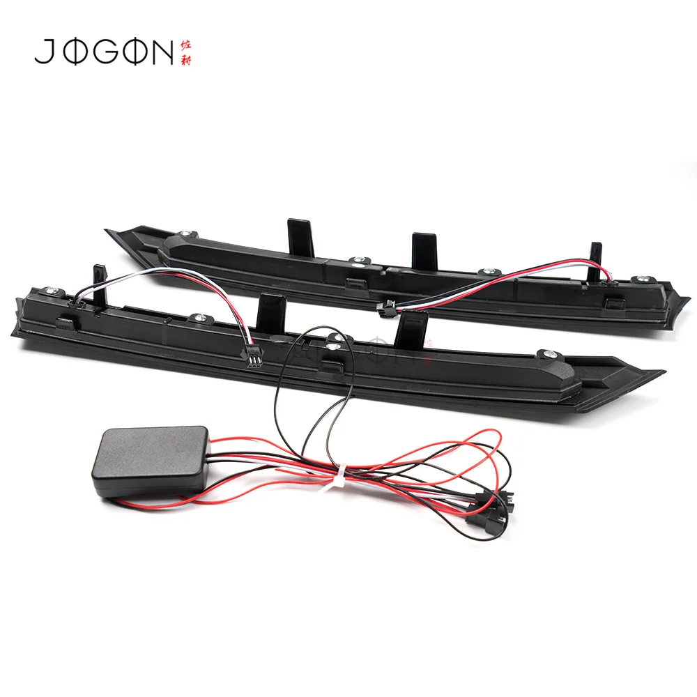For Volkswagen VW Golf 6 MK6 GTI Grille Lights Racing Grill Lamp 2009-2012 Front Grille Light Bumper Lamp DRL Day Running Light