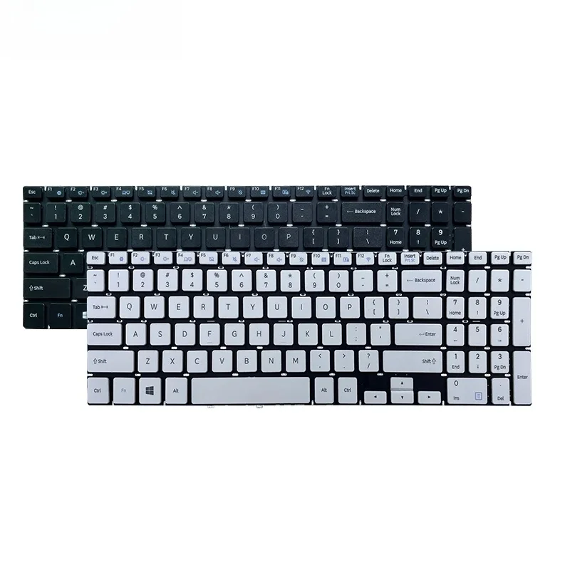 Klawiatura do laptopa US/RU/SP/BR do Samsung NP 500R5K/R5H/R5L/R5M 550R5L 630X5J/Z5J 300E5L/E5K/E5M 3500EL/EM 370E5J/B5 350XAA 35X0AA — zdjęcie 2