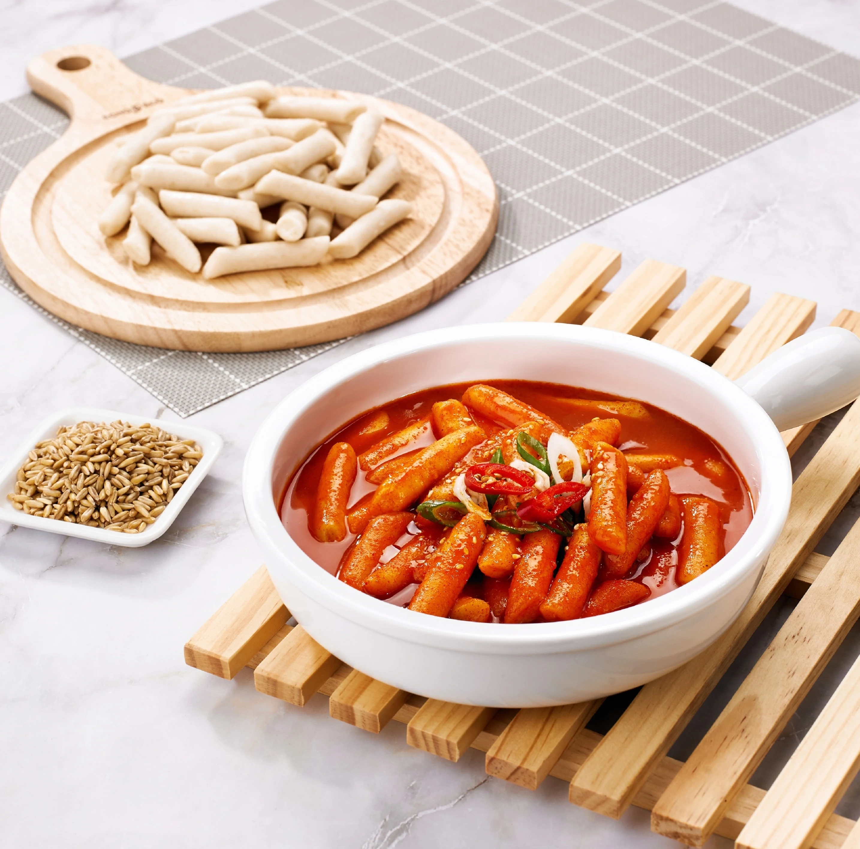 [Well-Being! 건강식] 뻐꾸기 귀리 떡볶이떡 Tteokbokki 떡볶이