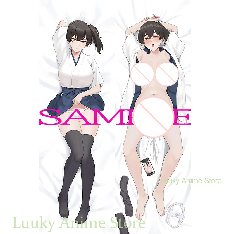 

Чехол на подушку для тела в натуральную величину с двусторонним принтом Dakimakura Anime Kaga