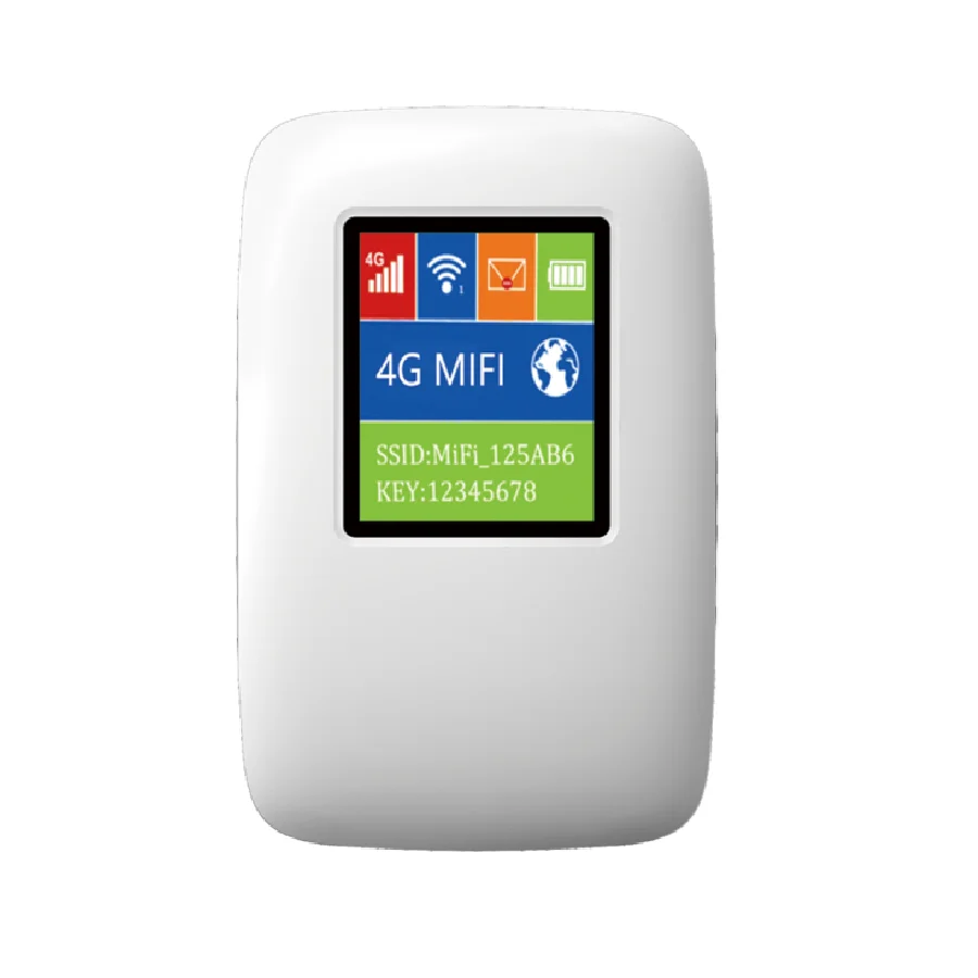4G LTE CAT6 แบบพกพาซิมการ์ด Wifi Hotspot WiFi 2.4g และ 5g AX600 Plug & Play Mobile WiFi Router 3000mAh แบตเตอรี่