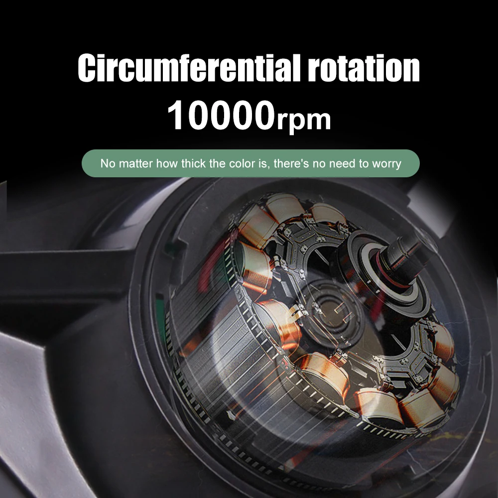 JZ النسخة الجديدة آلة خلط السائل تهتز خلاط لحبر الوشم ، الاتصال النمام الكهربائي دوامة شاكر توفير الوقت #5