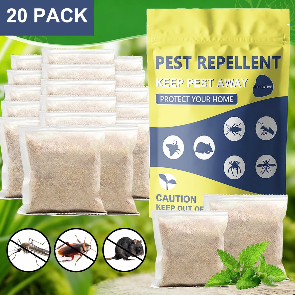 Natural Pest Repellent Sachets for Home and Outdoor
