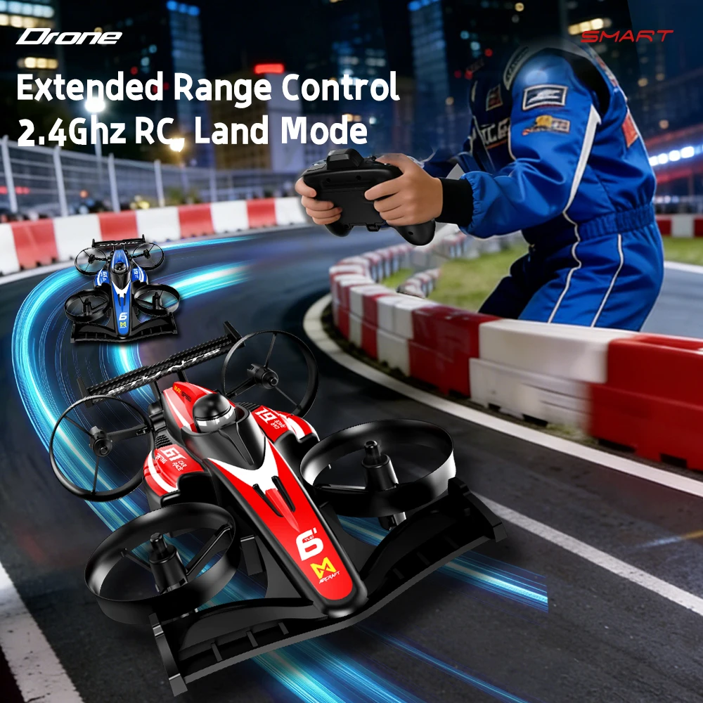 Rc Drone And Flying Car - 2026 New YL61 Drone Mobil Terbang