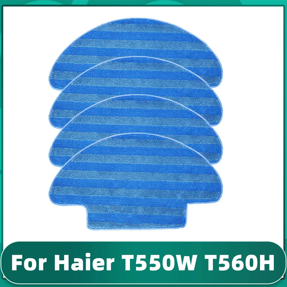 Dự Phòng Một Phần Bàn Chải Cạnh Bên Cây Lau Nhà Vải Áo Bộ Lọc Hepa Cho Haier T550W T560H Robot Hút Bụi Phụ Kiện Thay Thế