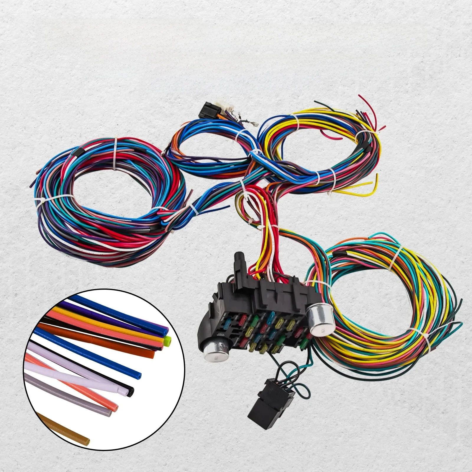 21-circuit kabelboom Street Rod Rod Universal Wire Kit voor CHEVY Kit nieuw voor Holden voor Ford voor GMC - afbeelding 2