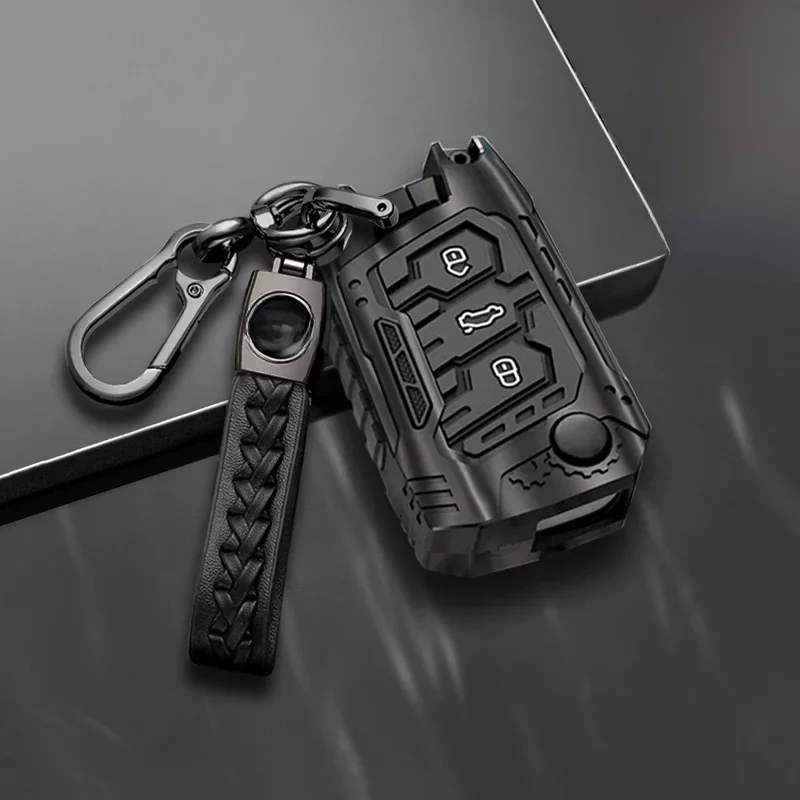 Étui pour clé VW golf 7 GTI POLO t-cross t-rock touran Tiguan Skoda Octavia Rapid kodiaq Fabia Seat Ibiza leon Ateca Arona