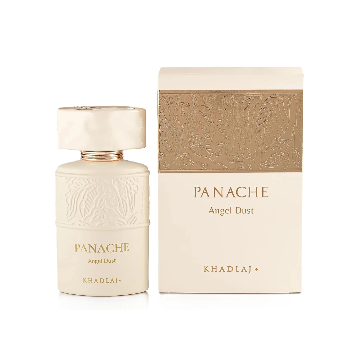 Khadlaj Panache Angel Dust Extrait De Parfum Spray – Dreamy Sweet, Fruity, Creamy & Musky Scent, Long-Lasting High-Concentration Fragrance, Perfect Gift, 3.4 Fl oz / 100 ml
