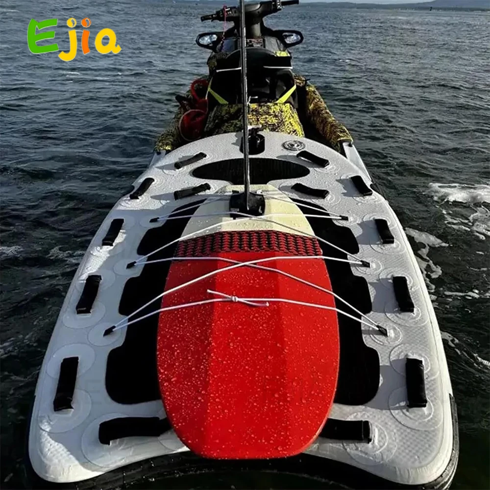 Inflatable Bodyboard Water Rescue Sled Inflatable Floating Mat Inflatable Jet Ski Sled Board For Water/Ice/surf Rescue /Training