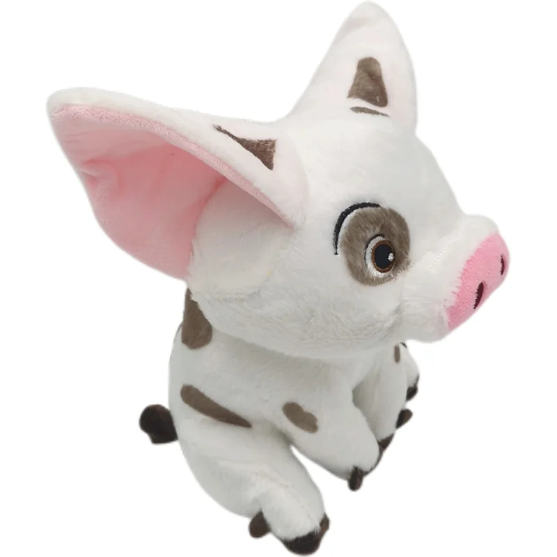 MINISO Boneka Babi Film 22cm, Mainan Hewan Lucu dan Imut, Boneka Plush Kartun Lembut, Hadiah Ulang Tahun Natal untuk Anak-Anak