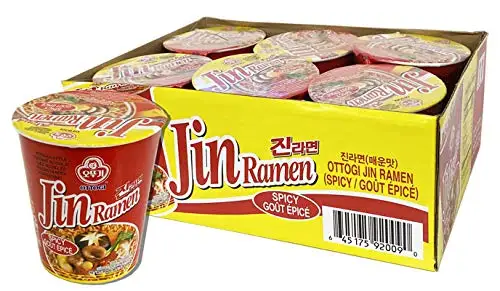 FIDEOS INSTANTANEO JIN RAMEN COREA VASO OTTOGI