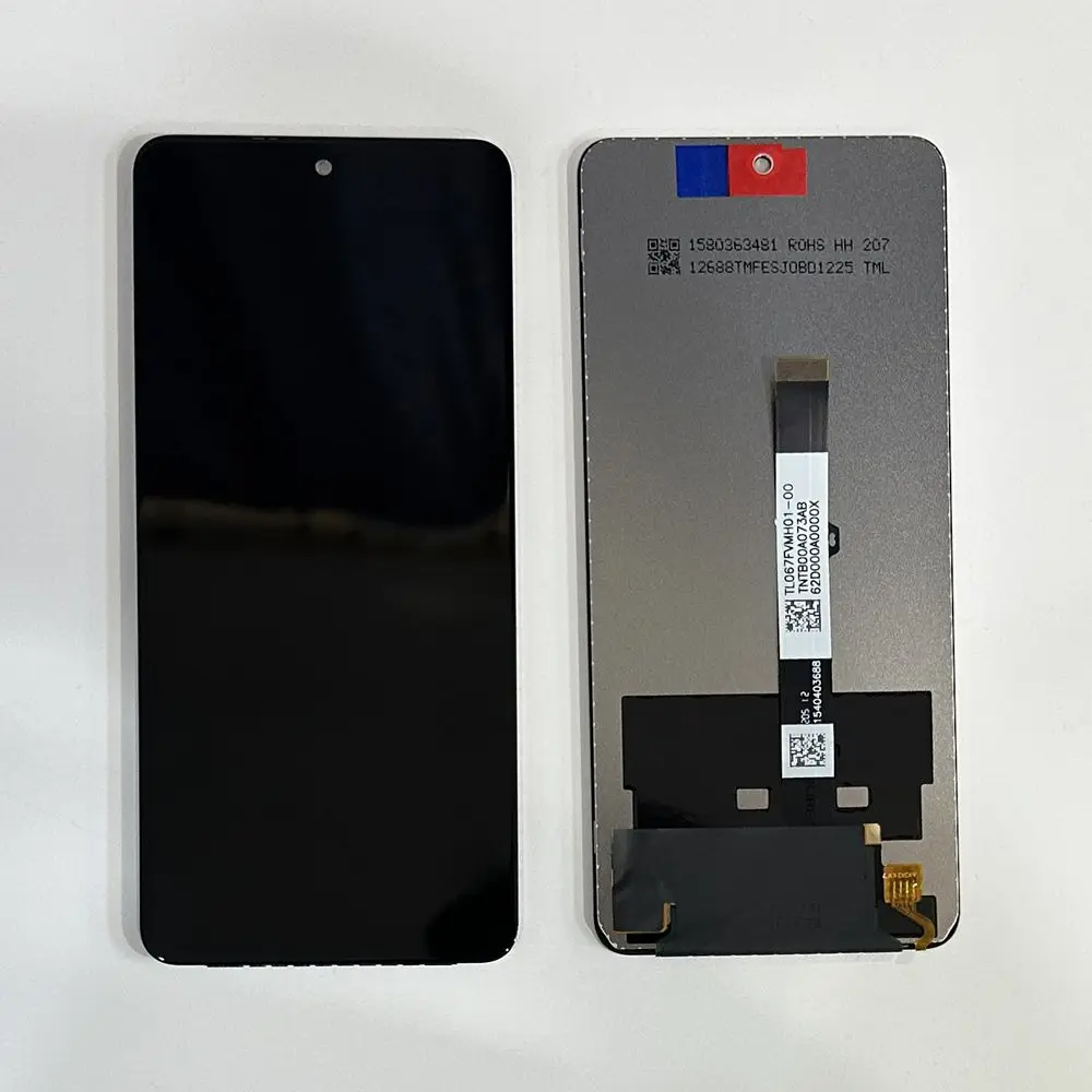 Wyświetlacz LCD 6.67 cala do Xiaomi Poco X3 NFC M2007J20CG PocoX3 Pro M2102J20SG Ekran Dotykowy Digitizer Z Ramką PocoX3 — zdjęcie produktu 4