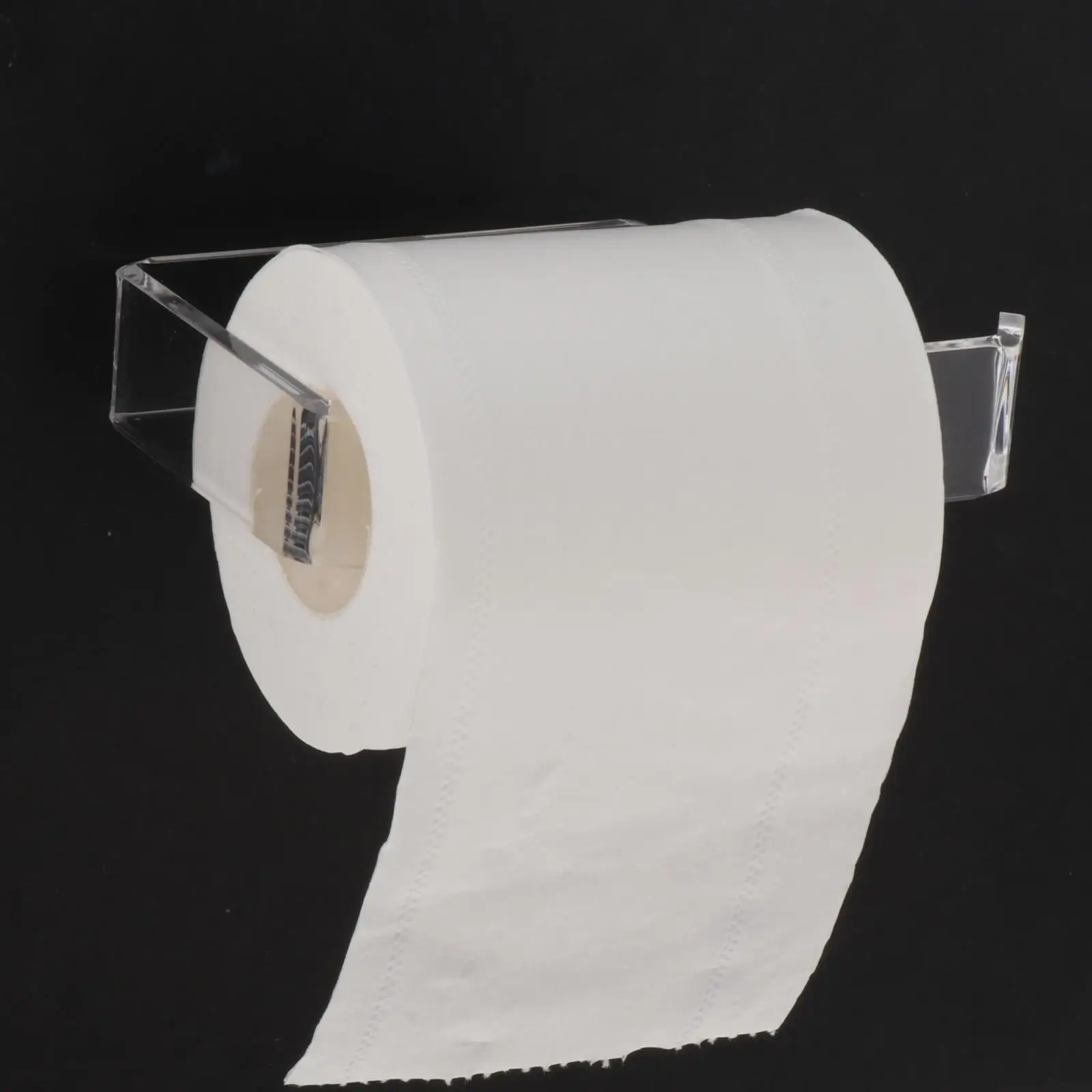 Bathroom Stainless Steel Black Toilet Single Roll Paper Holder  with Screws Wall Mounted Tissue Dispenser Home Accessories view 6