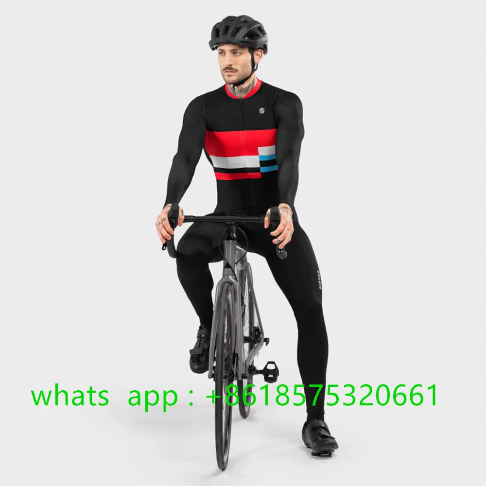 2023 Spring Autumn Mens Long Sleeve Cycling Jerseys Bike Clothing Shirts MTB Quick Dry Bicycle Thin Jacket Ropa Ciclismo Hombre