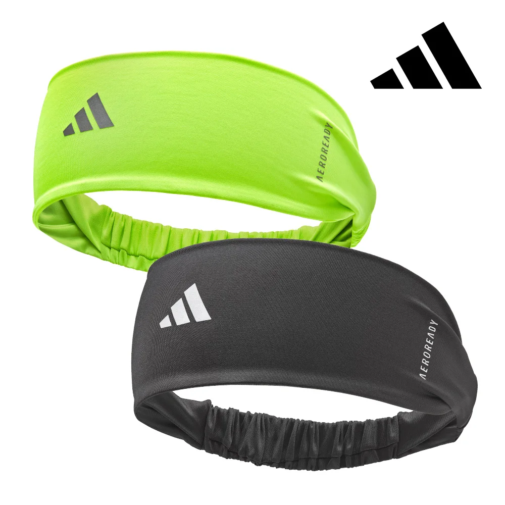 Adidas AeroReady Sports Headbands Sports Hairband Stable Fit Headband Exercise Headband Mountaineering Running Tennis