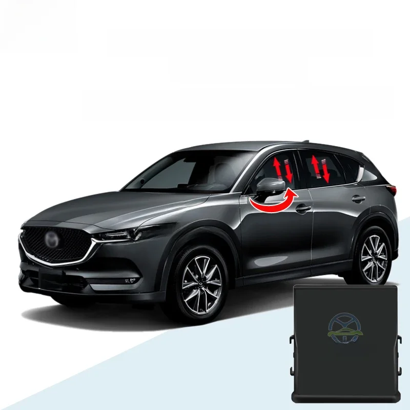 FORYOU Zdalne Sterowanie Samochodem Automatyczne Inteligentne Zamykanie i Otwieranie Okien Składanie Lusterka Zestaw Moduł Do Mazda Cx-5 CX5 Mazda 6 Atenza 2012-2023 — zdjęcie 2