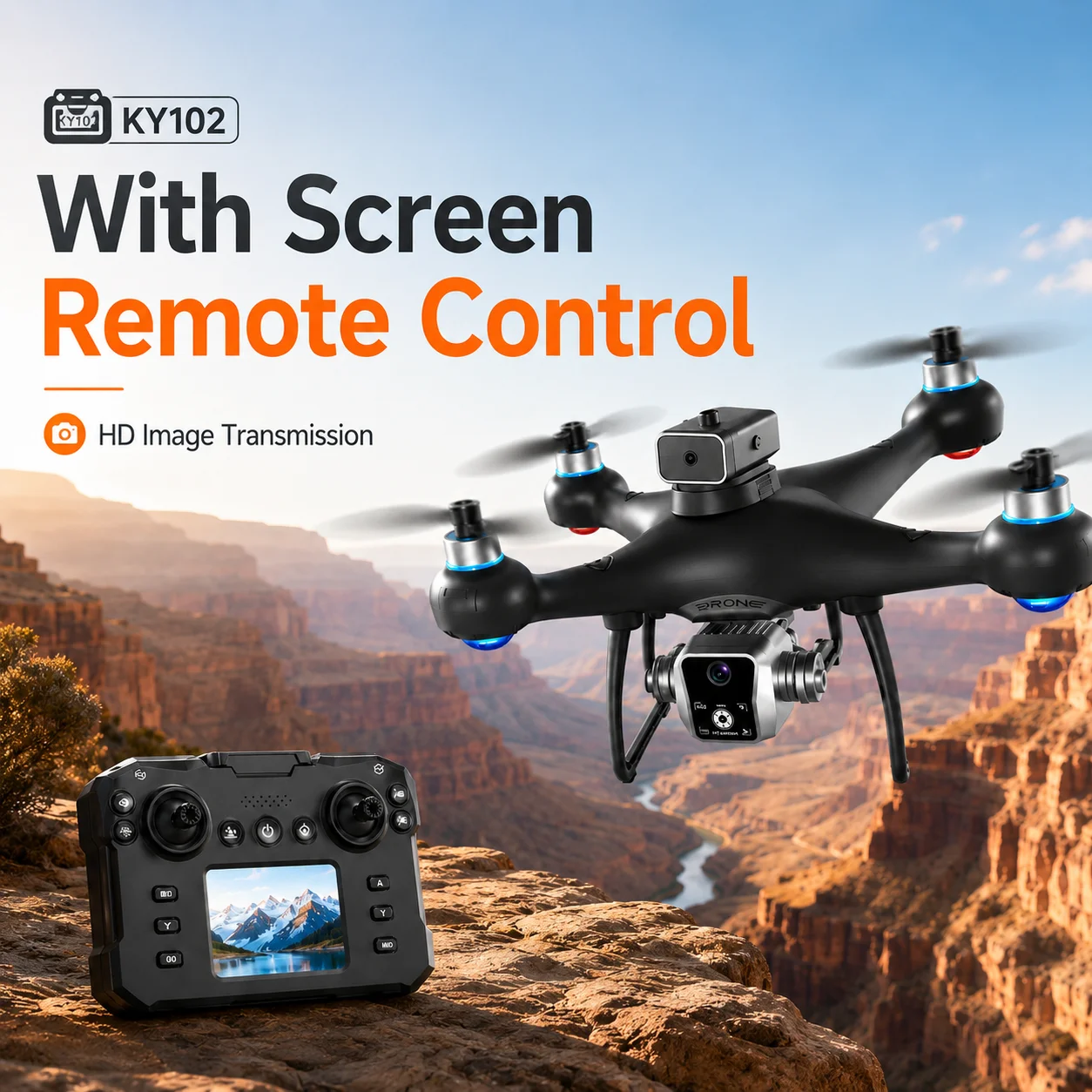 Бесщеточный дрон ZNLYRION KY10 – обзор и цена Drone Ky102 Rc