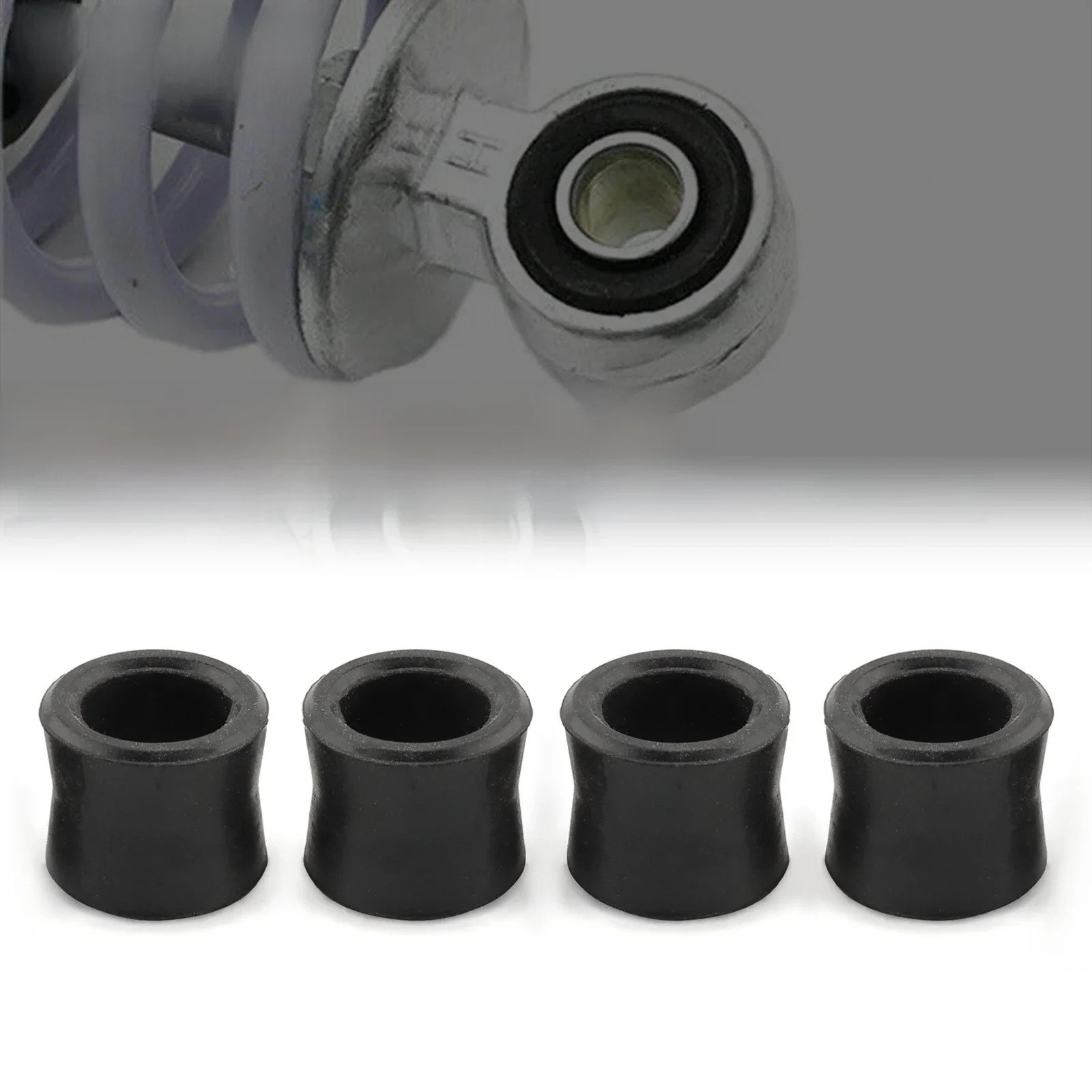4 sztuki gumowej tulei tylnego amortyzatora do Hondy GL1500C Valkyrie VTX1800 1300 1997-2009 Zamiennik OEM 52489-MW3-305 — zdjęcie 2