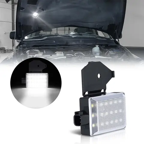 Dodge ram 1500 2500 3500 충전기 Dakota Durango Intrepid Jeep Grand Cherokee Wrangler 용 후드 의례 조명 아래 1PC LED