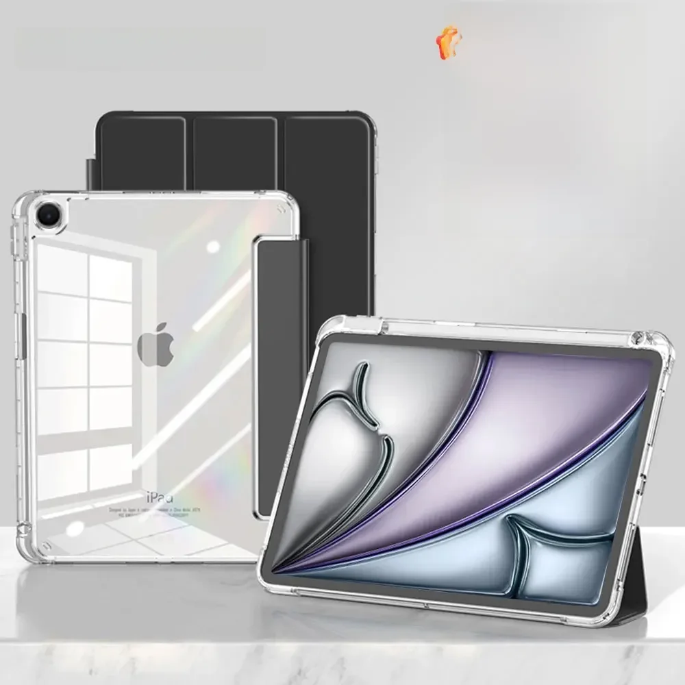 Für neue iPad Transparenz Hülle 2024 iPad Air 11-Zoll 13-Zoll M2 Pro 11/13 Zoll M4 iPad 10.