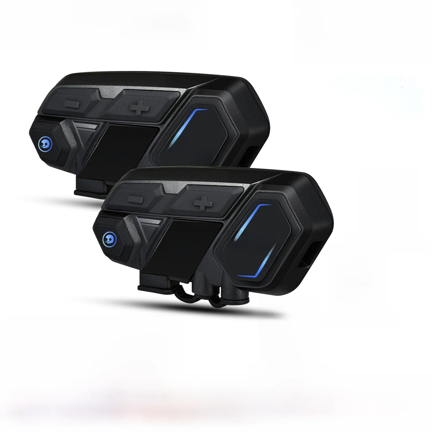 Fodsports M1-S Pro Motorhelm Intercom 2000M Draadloze Bluetooth Headset Intercomunicador Moto 8 Riders Oortelefoon - afbeelding 2