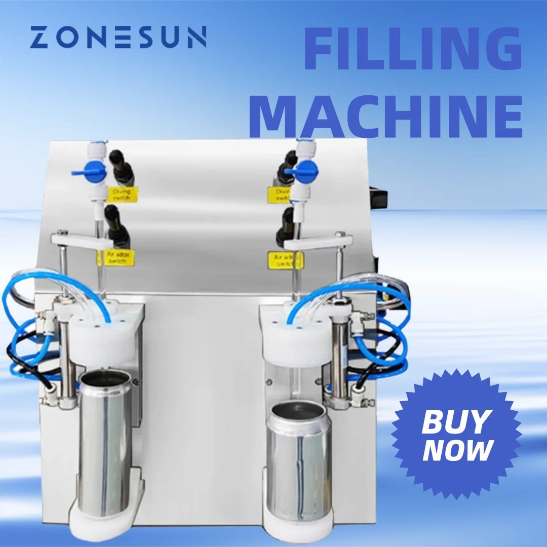 

Вакуумная машина для розлива пива ZONESUN ZS-CF2A для газированных напитков и крафтовых пивоварен