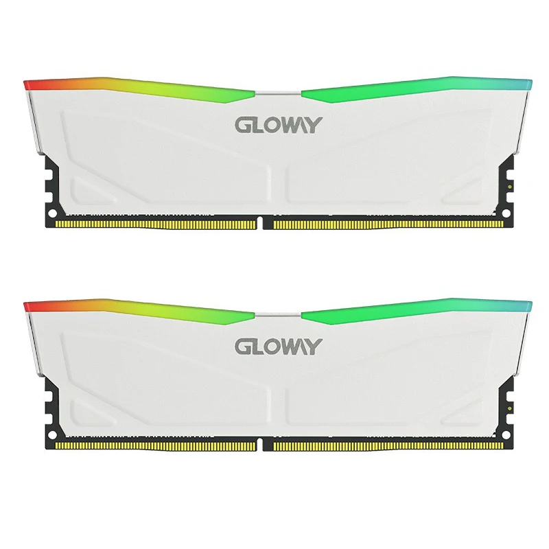 New Gloway Memoria RAM DDR4 3200mhz RGB (8GBX2) 3600mhz (16GBX2) 32GB For Desktop Warranty Lifetime