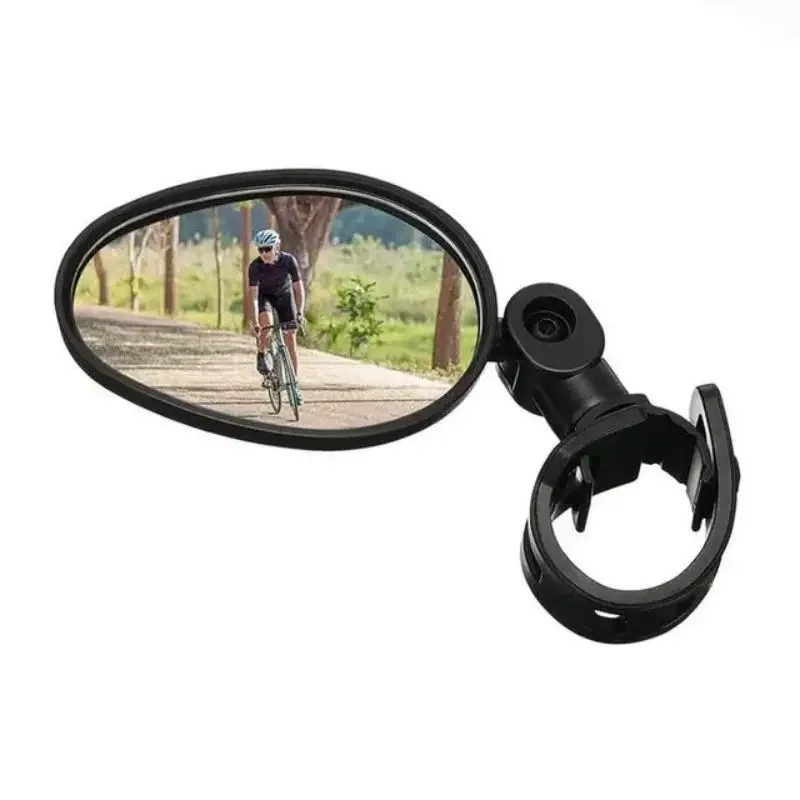AliExpress Wide-Angle Rearview Mirror for Bicycle, 360 Degree Rotation, Outdoor Riding, Mountain Bike Handle,