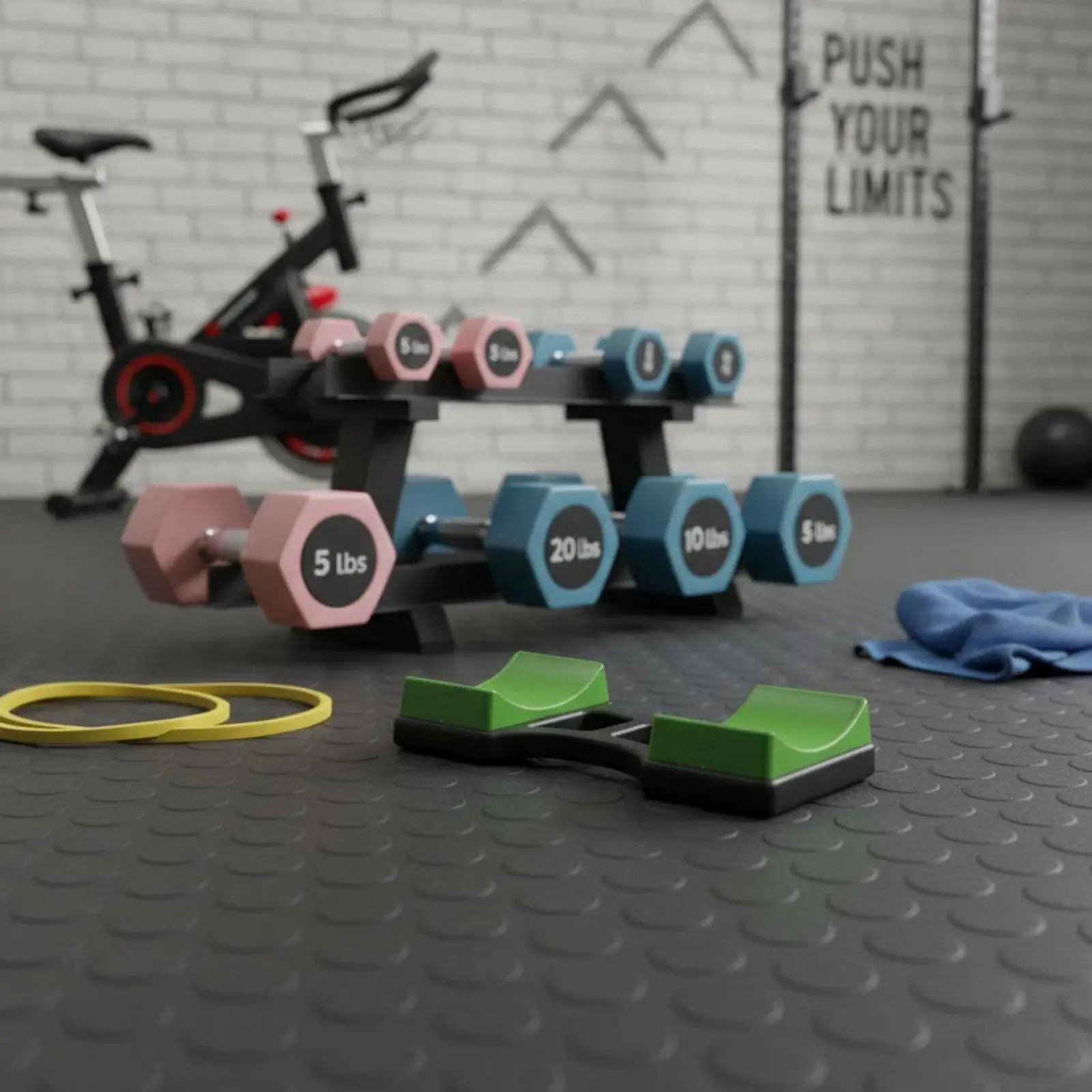 New 1Pc Household Dumbbell Support Bracket Fitness Gym Dumbbell Storage Rack Compact Bracket For Sports Equipment Organizer