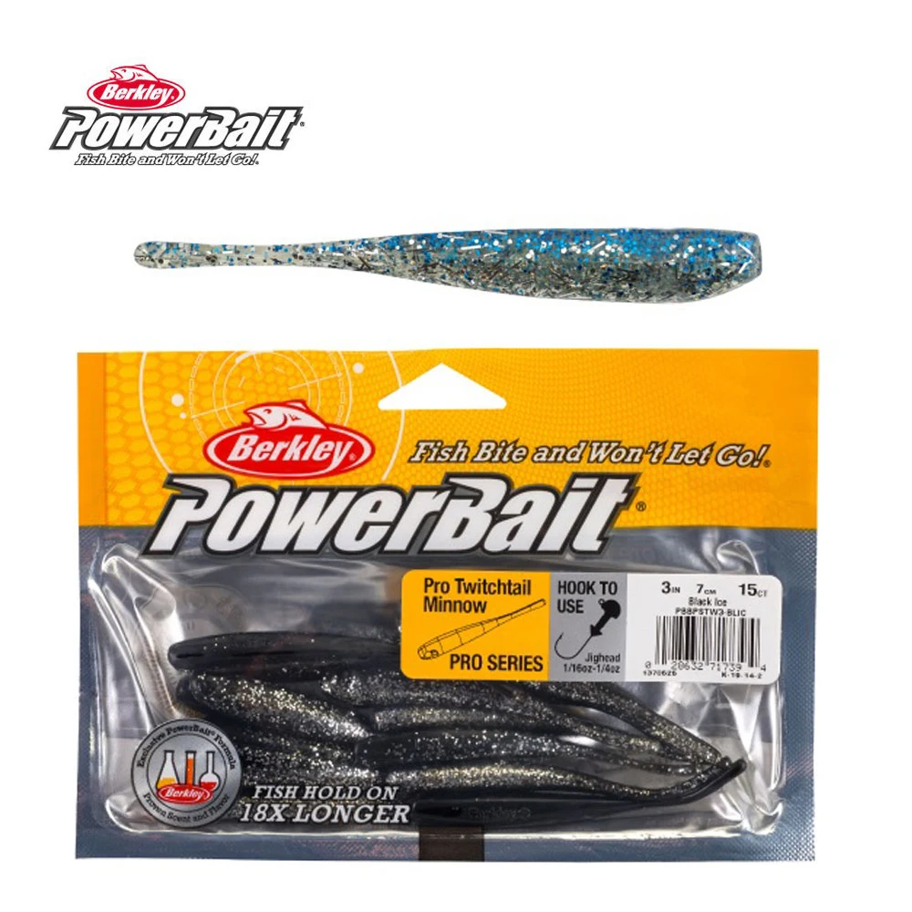 Berkeley prowits tail minnow 3-inch Bast trout worm