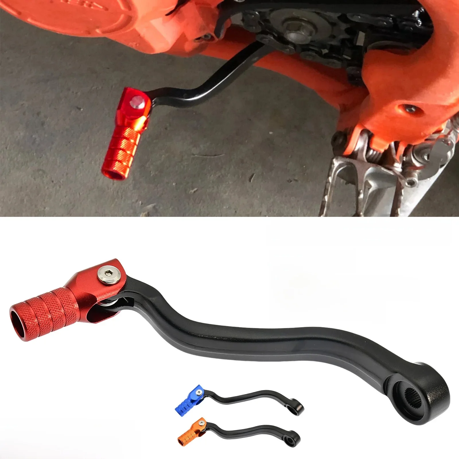 Levier de changement de vitesse forgé CNC, pour GasGas EX EC MC 125 250 300 EC300 EXF ECF MCF 250 300 350 400 450 2021 2022 2023, pièces EXC EXCF