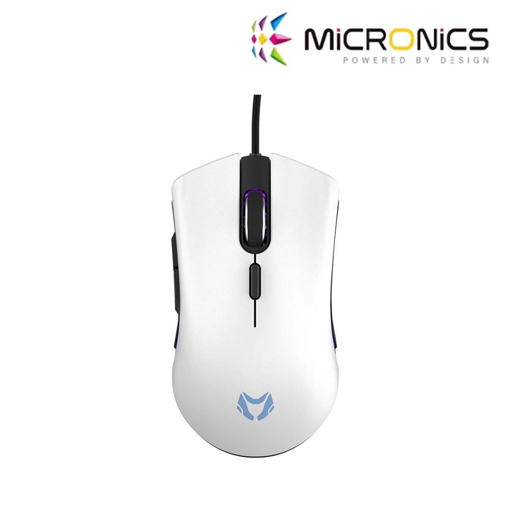 MANIC MICRANICS ZM2 RGB WIELDING GAMING MUS (White)