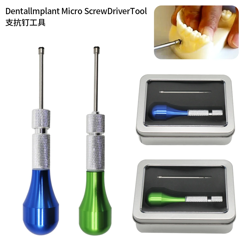 

Dental Mini Implants Micro Screws Titanium Alloy Ortho Screwd Self Drilling Tools Matching Device