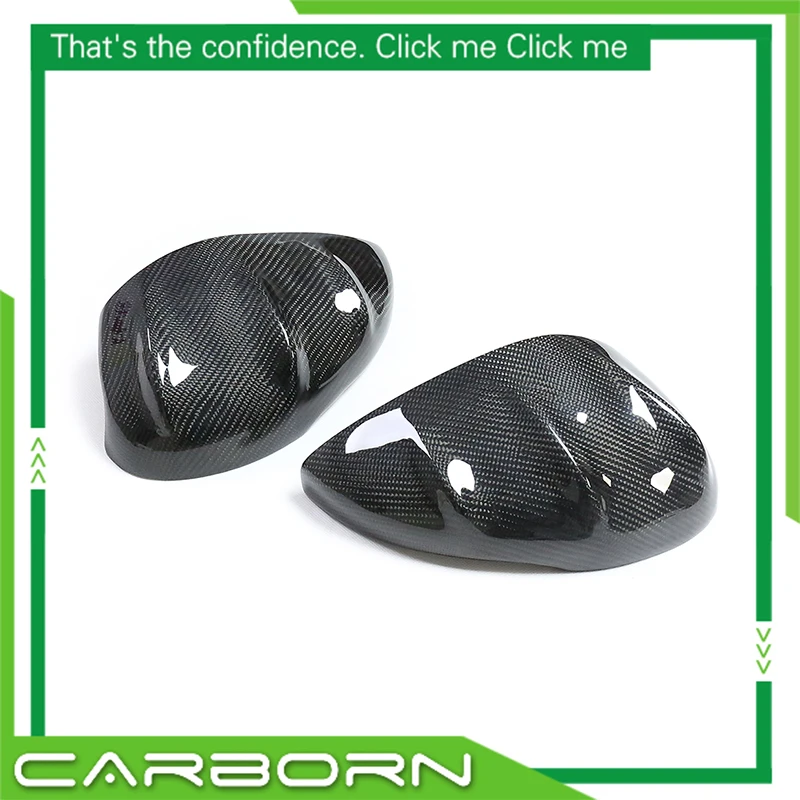 

For Honda Civic 2022 11th. Generation Replacement Style ABS+Real Carbon Fiber Body Side Rear View Cover with Turn Signal Hole