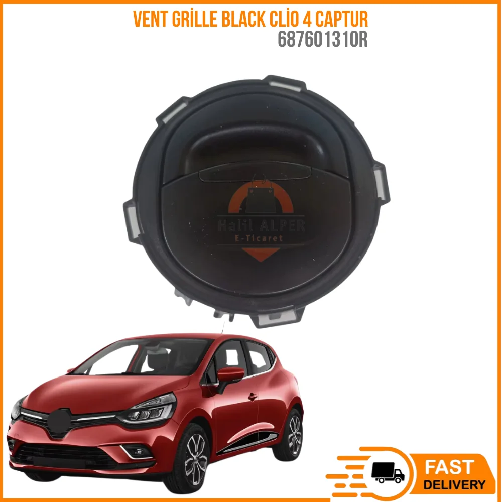 

For Vent black color Glovebox ventilation grille Clio 4 IV MK4 Captur traiii 3 III MK3 687601310R