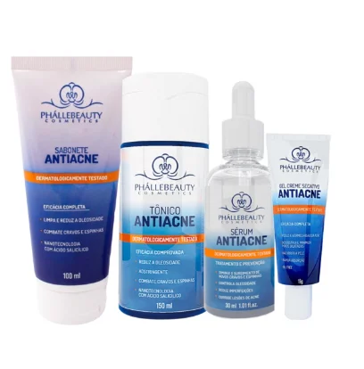 Kit Antiacne 4 itens