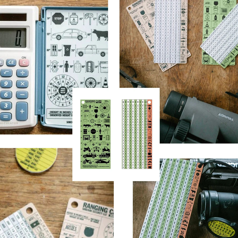 The North American Ranging CardsThe Calculator & Cheat Sheet The Wind Pin, Performance At The Range