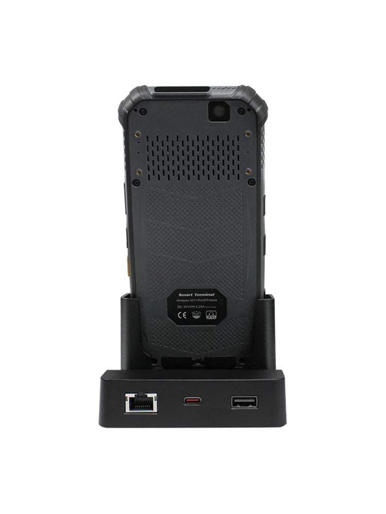 6.5-inch Windows 11 Handheld Terminal 4G LTE 8GB/256GB Handheld Computer with Docking Station - Rugged PDA Tablet PC