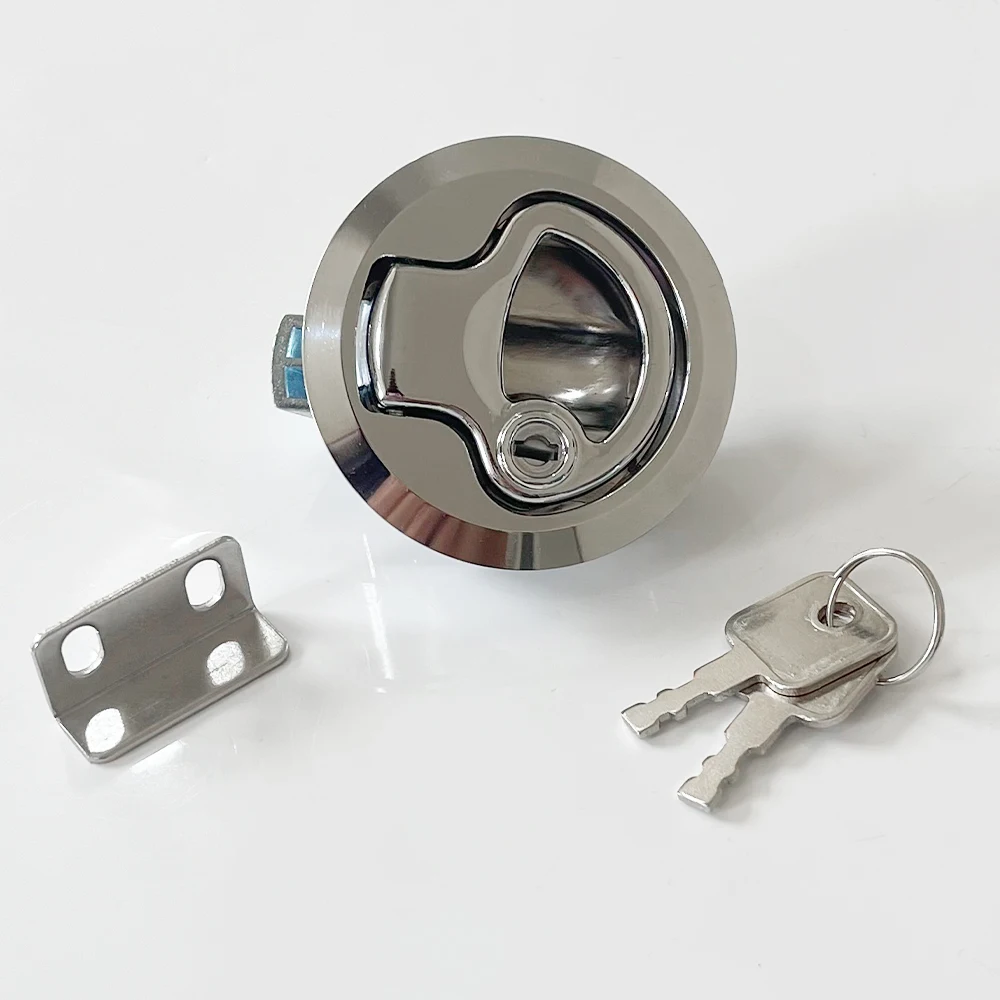 MS739 Marine Boot Rvs Flush Pull Locker Hatch Klink Marine Deur Pull Locker Voor RV Caravan Boot Jacht Camper Deur